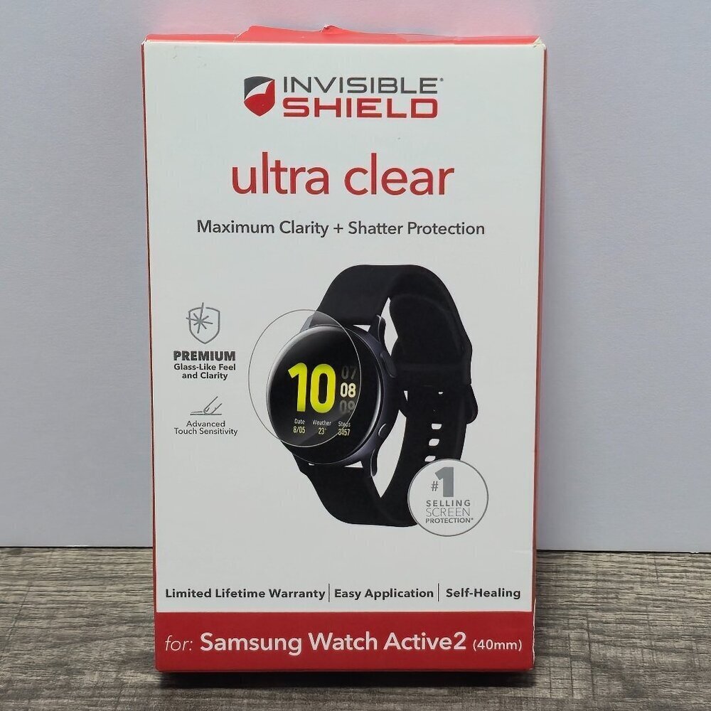 5 Pack Lot Zagg Invisible Shield Ultra Clear 40mm Smart Watch Screen Protector